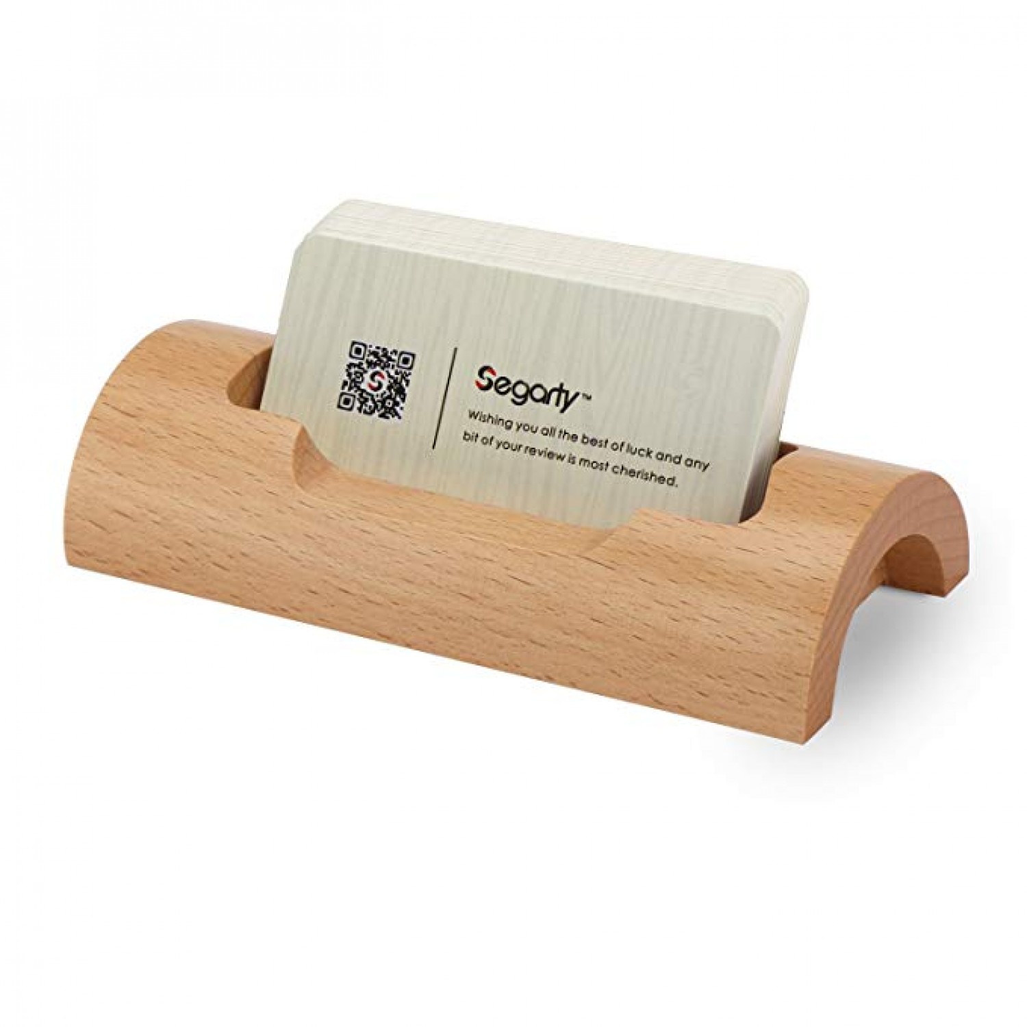 Segarty Wood Business Card Holder Personalized Business Card