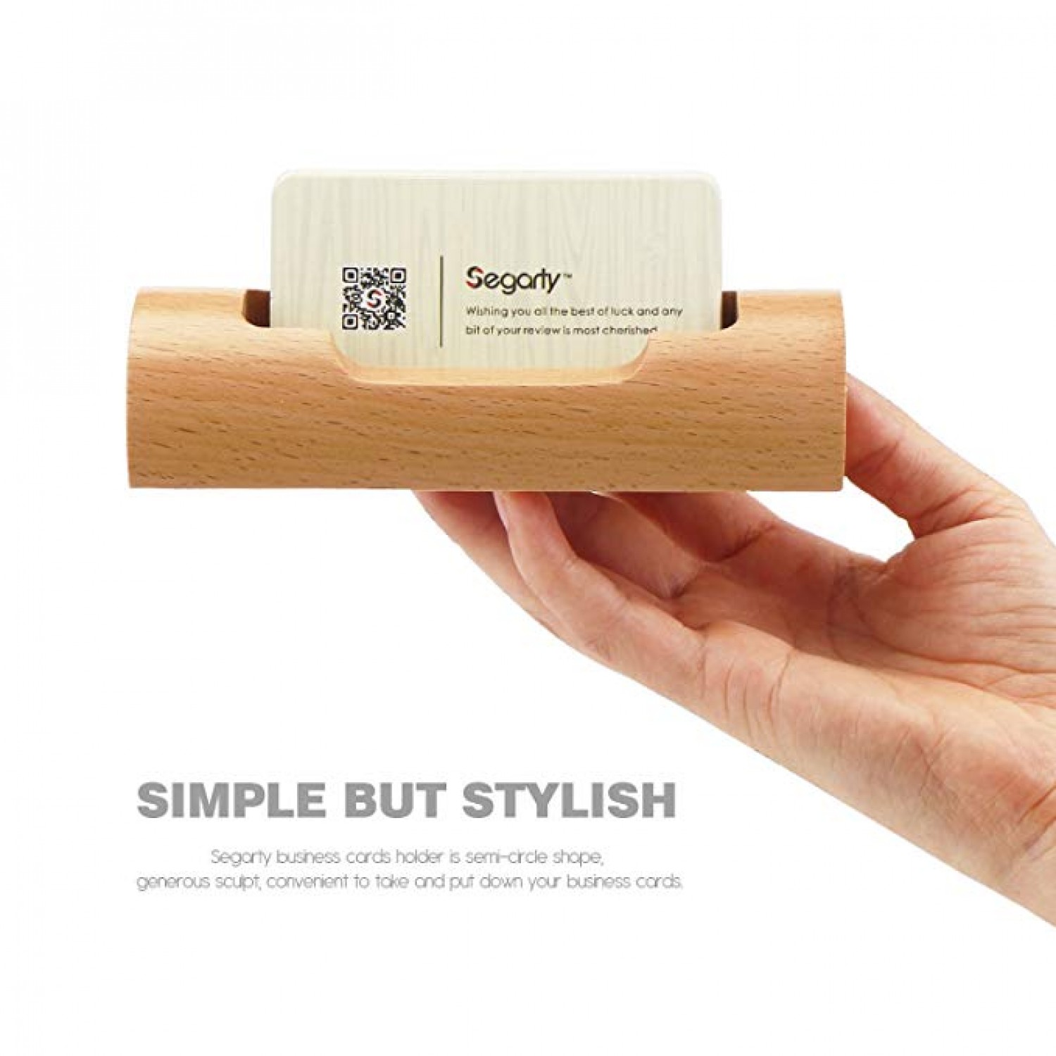 Business Card Wood Holder Personalized Business Card Holder